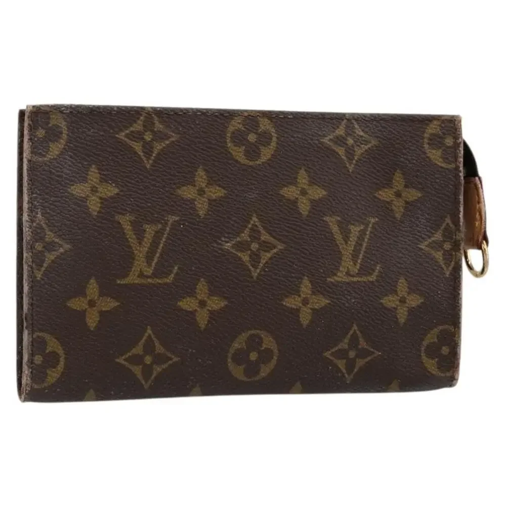 Louis Vuitton Monogram Bucket PM Accessory Pouch Brown
